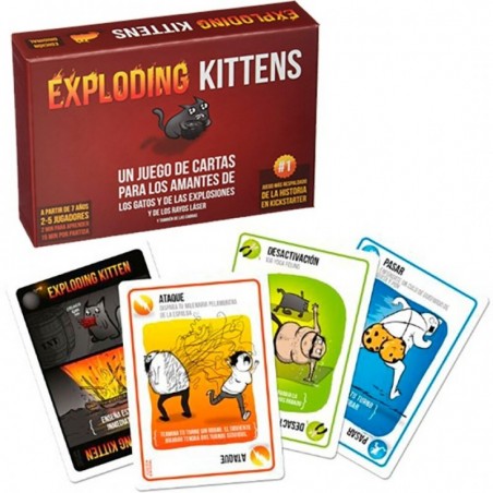 Juego de Mesa Exploding Kittens