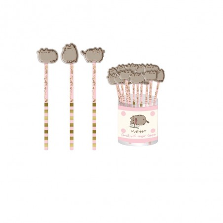 Lápiz con goma 3D de Pusheen