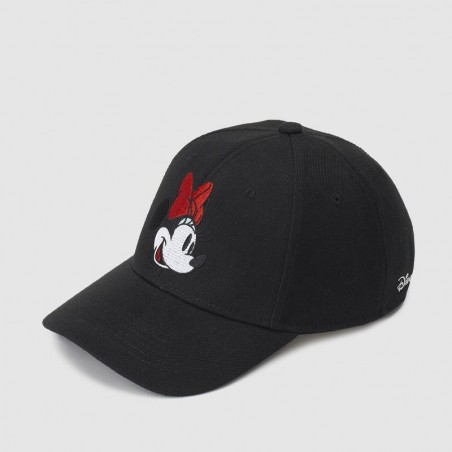 Gorra Minnie Mouse negra