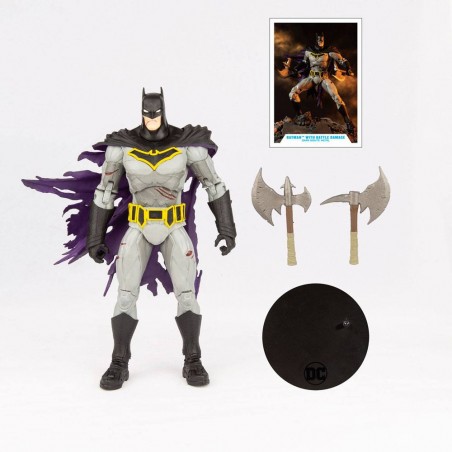 Figura DC Articulada Multiverse Batman with Battle Damage