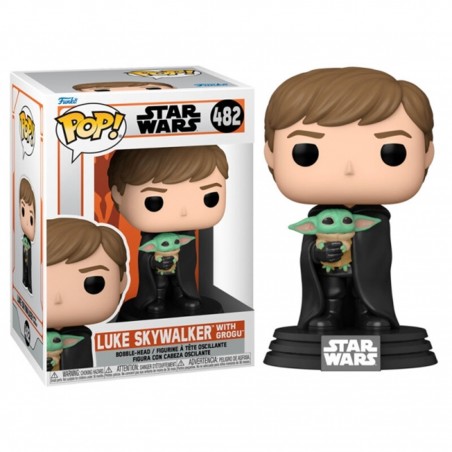 Funko Pop The Mandalorian Luke con the child