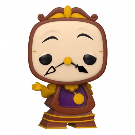 Funko POP Disney Bella y Bestia Cogsworth