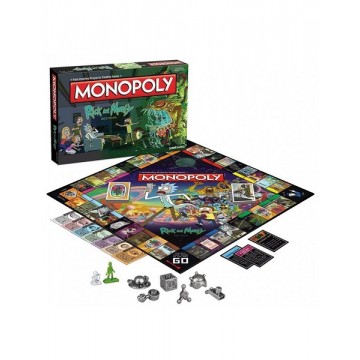 Juego de Mesa Monopoly Rick...