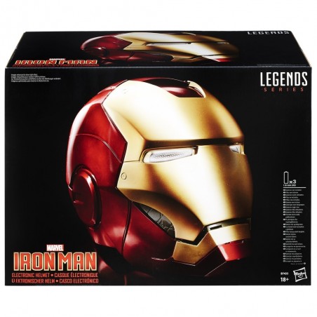 Casco Electronico Marvel Iron Man