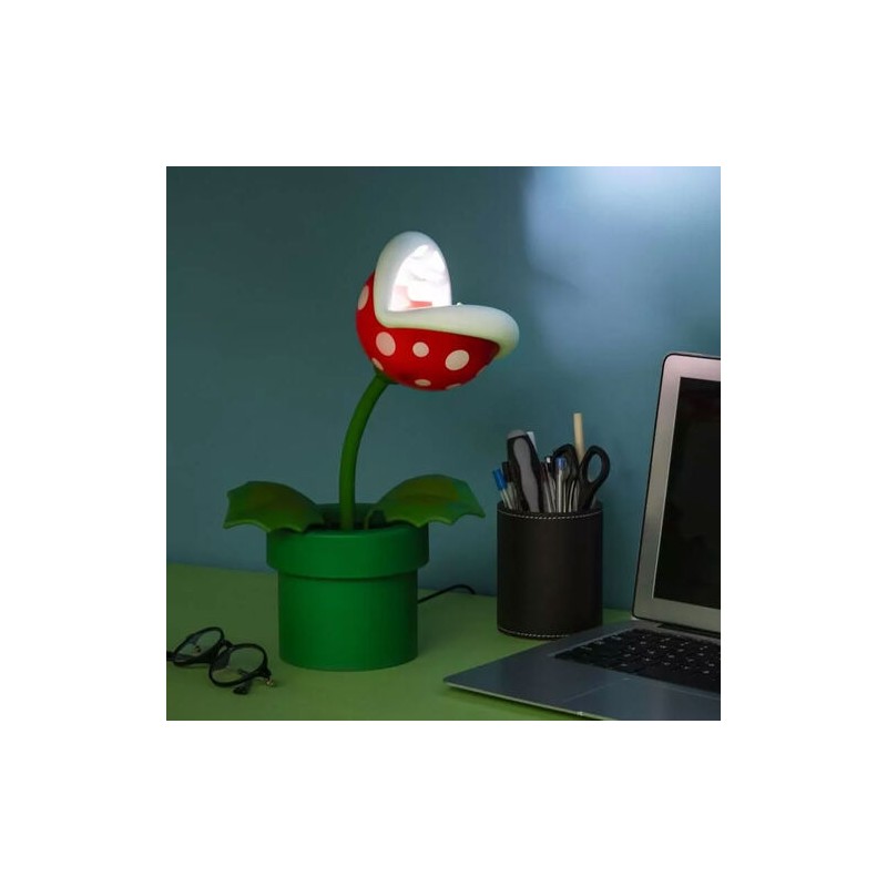Lámpara Paladone Super Mario Planta piraña