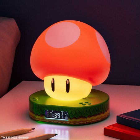 Reloj Despertador Super Mushroom