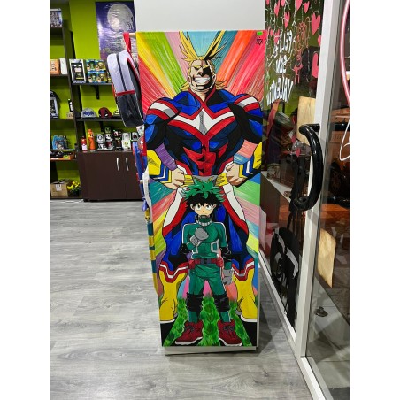 Lienzo My Hero Academia All Might y Deku