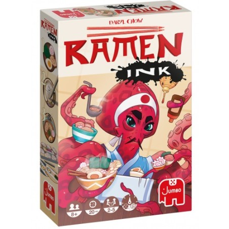 Juego de Mesa Juego de Cartas Ramen Ink