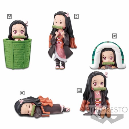 Figura Banpresto Demon Slayer Kimetsu No Yaiba World Collectable Nezuko Kamado Aleatorio