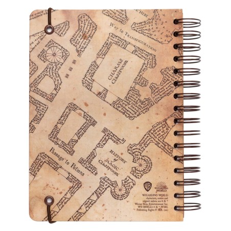 Cuaderno A5 Mapa del Merodeador