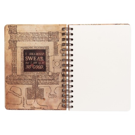 Cuaderno A5 Mapa del Merodeador
