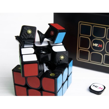Cubo de Rubik Shengshou MR.M V2 3X3 Negro