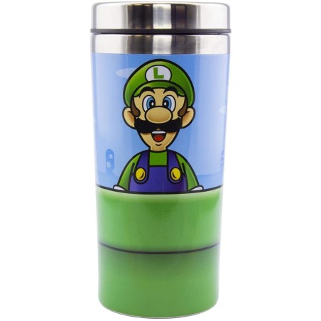 Termo de Viaje Paladone Super Mario y Luigi