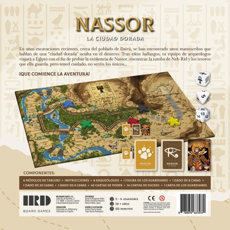 Juego de Mesa Nassor La Ciudad Dorada