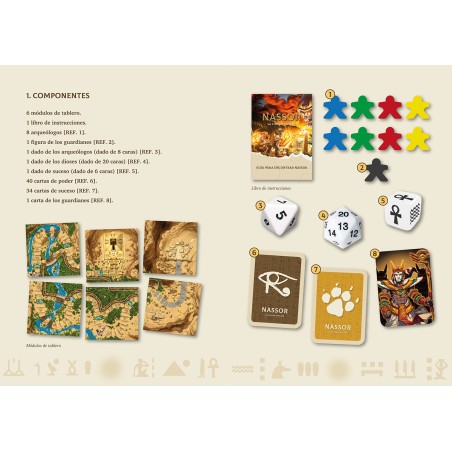 Juego de Mesa Nassor La Ciudad Dorada