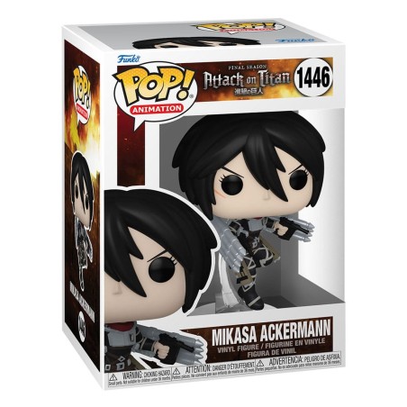 Funko POP Animation Attack On Titan Final Season Mikasa Ackerman 1446