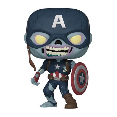 Funko POP Marvel What If...? Zombie Capitan America 941