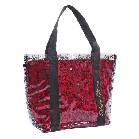 Bolsa Shopping Transparente Minnie Mouse