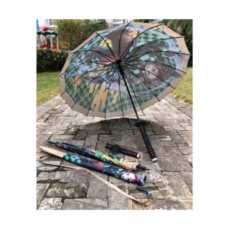 Paraguas Katana Demon Slayer Kimetsu No Yaiba Kamado Tanjiro