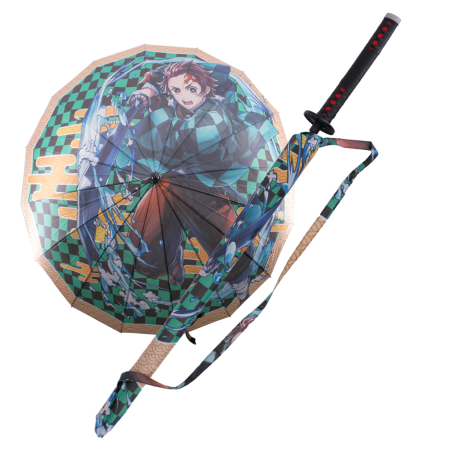 Paraguas Katana Demon Slayer Kimetsu No Yaiba Kamado Tanjiro