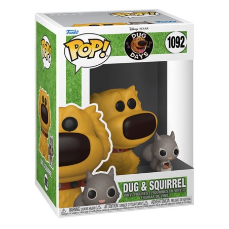 Funko POP Disney Pixar Up Dug & Ardilla 1092