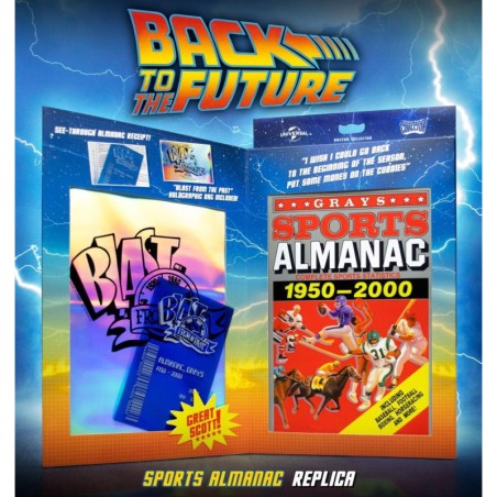 Réplica Almanaque Deportivo Regreso al Futuro