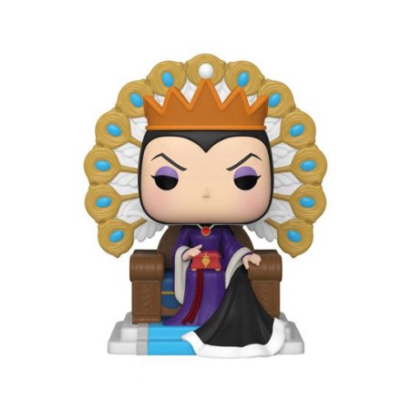 Funko POP Disney Villains Deluxe Evil Queen on Throne Blancanieves