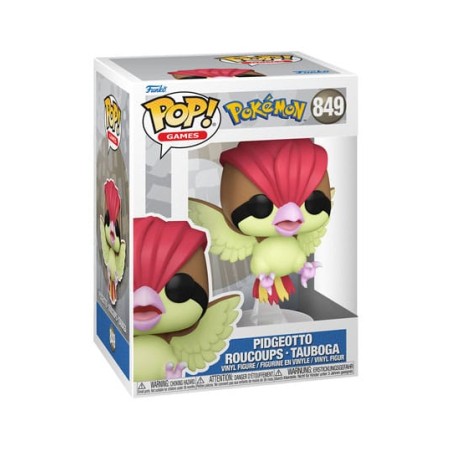 Funko POP Pokemon Pidgeotto 849