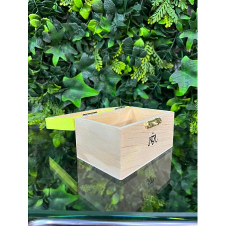 Caja Pequeña Madera Pintada a Mano Luffy One Piece Navidad