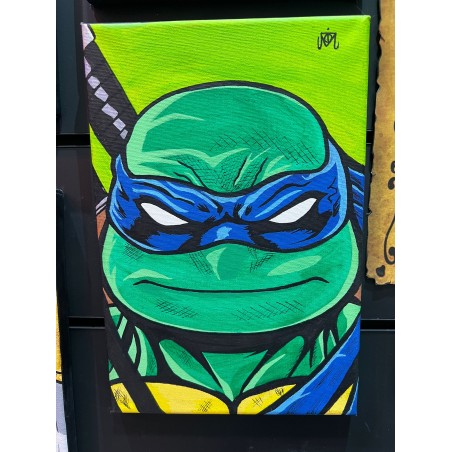 Cuadro Lienzo Tortugas Ninja Leonardo