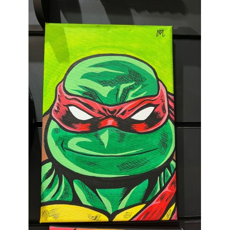 Cuadro Lienzo Tortugas Ninja Raphael
