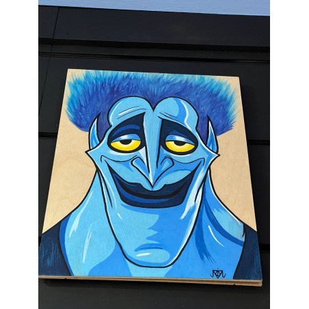 Cuadro de Madera Disney Hades Hércules