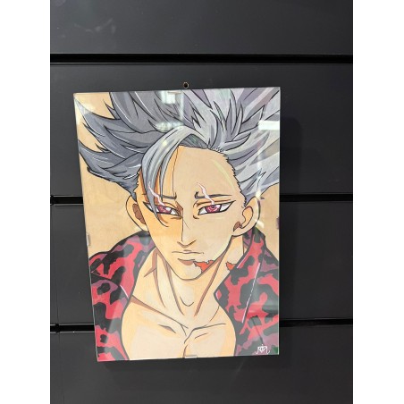 Cuadro Madera Seven Deadly Sins Ban