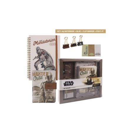 Set de papelería Star Wars The Mandalorian