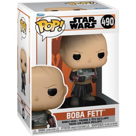 Funko POP Star Wars The Mandalorian Boba Feet 490
