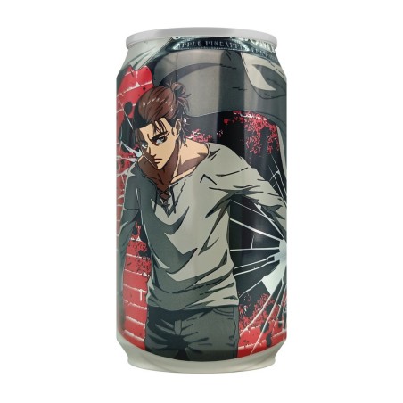 Ocean Bomb de piña y manzana Shingeki no Kyojin (Eren Jaeger) 330ml