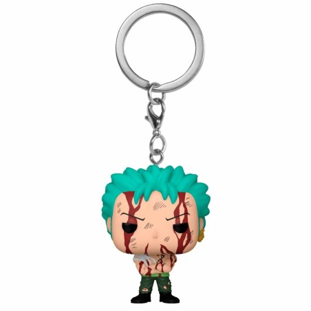 Llavero Funko Pocket POP One Piece Roronoa Zoro (herido)