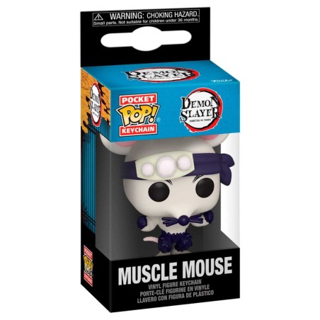 Llavero Funko Pocket POP Demon Slayer Kimetsu no Yaiba Muscle Mouse