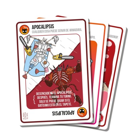 Juego de Mesa Exploding Kittens El Bien contra el Mal