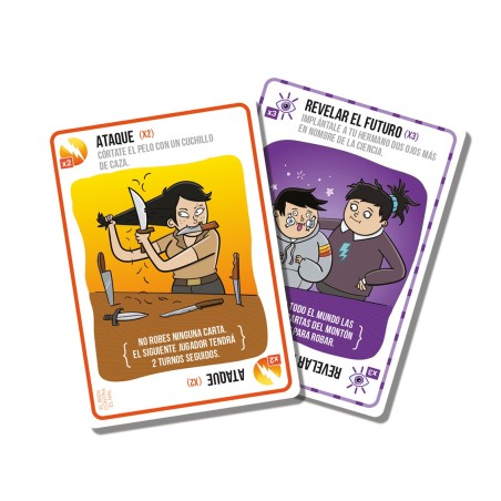 Juego de Mesa Exploding Kittens El Bien contra el Mal