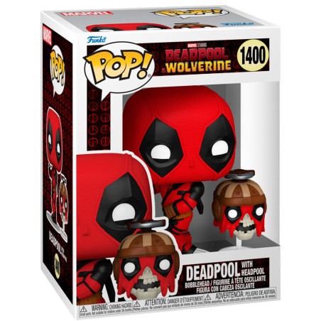 Funko POP Deadpool & Wolverine Deadpool with Headpool 1400