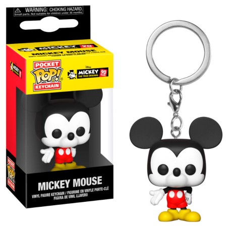 Llavero Funko Pocket POP Disney Mickey Mouse 90Years