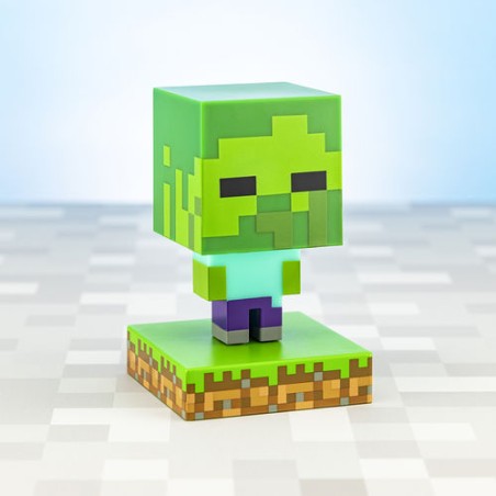 Lámpara Icons Zombie Minecraft