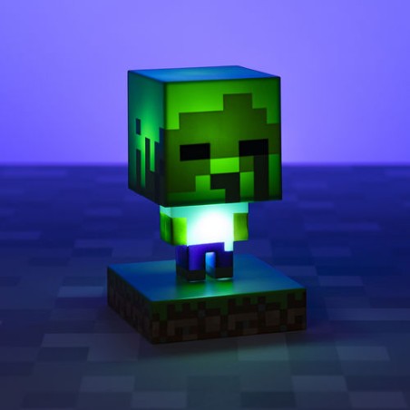 Lámpara Icons Zombie Minecraft