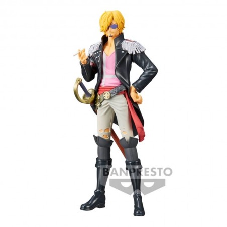 Figura Banpresto One Piece DXF The Grandline Men Red Sanji