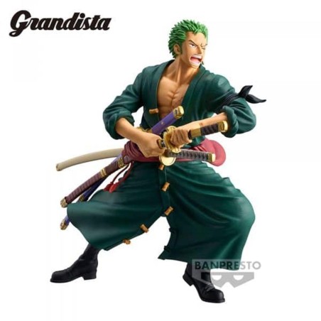 Figura Banpresto One Piece Zoro Roronoa Grandista
