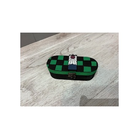 Caja Pintada a Mano Kimetsu no Yaiba Tanjiro