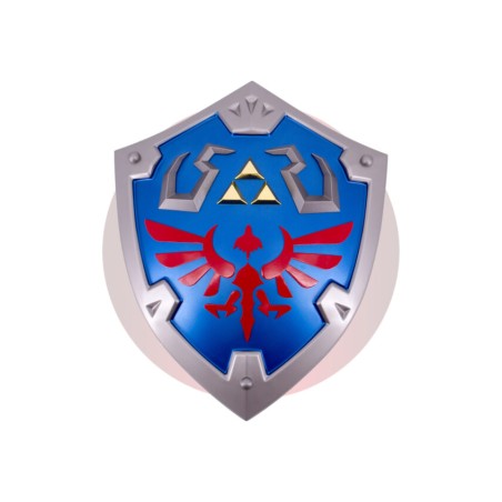 Escudo Zelda Link Metálico