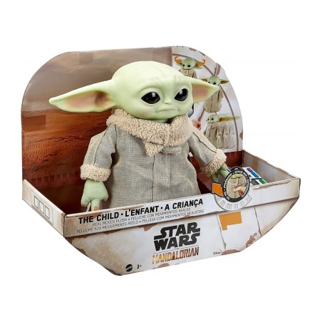 Peluche Interactivo Star Wars Grogu Baby Yoda The Child