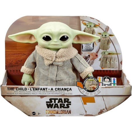 Peluche Interactivo Star Wars Grogu Baby Yoda The Child